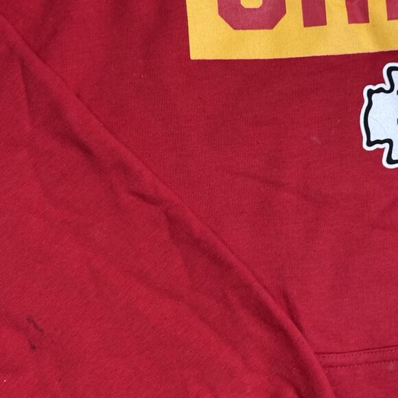 Kansas City Chiefs Hoodie Men's Size M Pullover Long Sleeve NFL Team Apparel - Picture 4 of 7